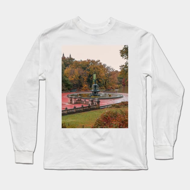 Central Park Fall 2 Long Sleeve T-Shirt by igjustin
